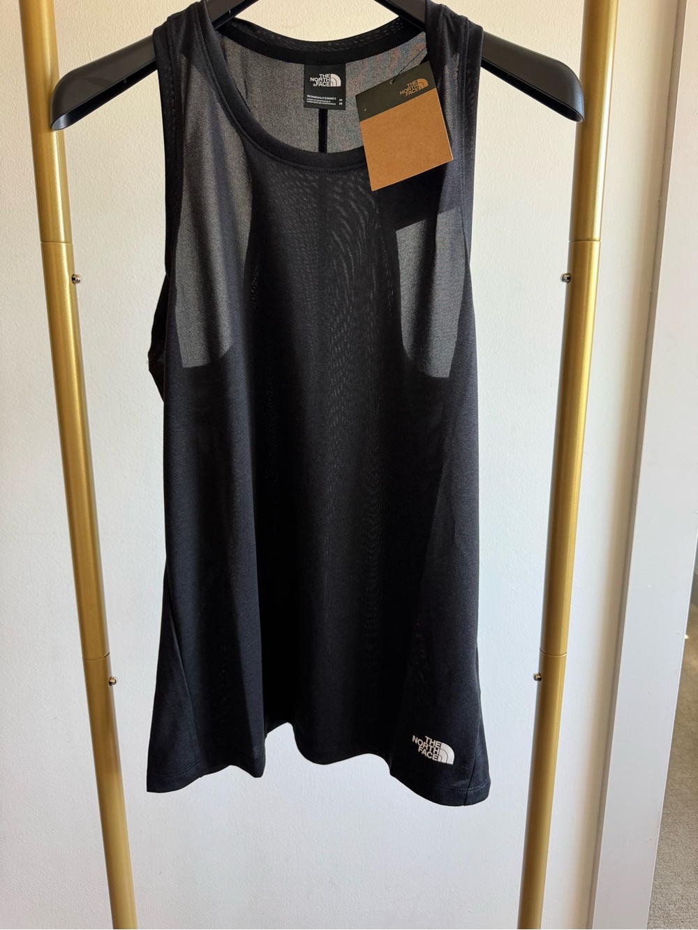 The North Face Black Mesh Racerback Tank Top